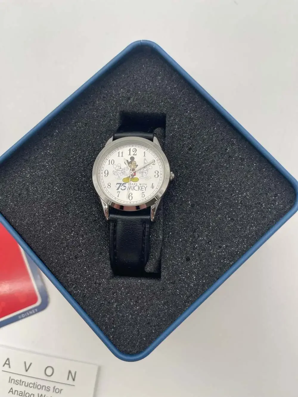 Vintage Avon Disney 75 Years With Mickey Mouse 75th Anniversary Watch in Collect